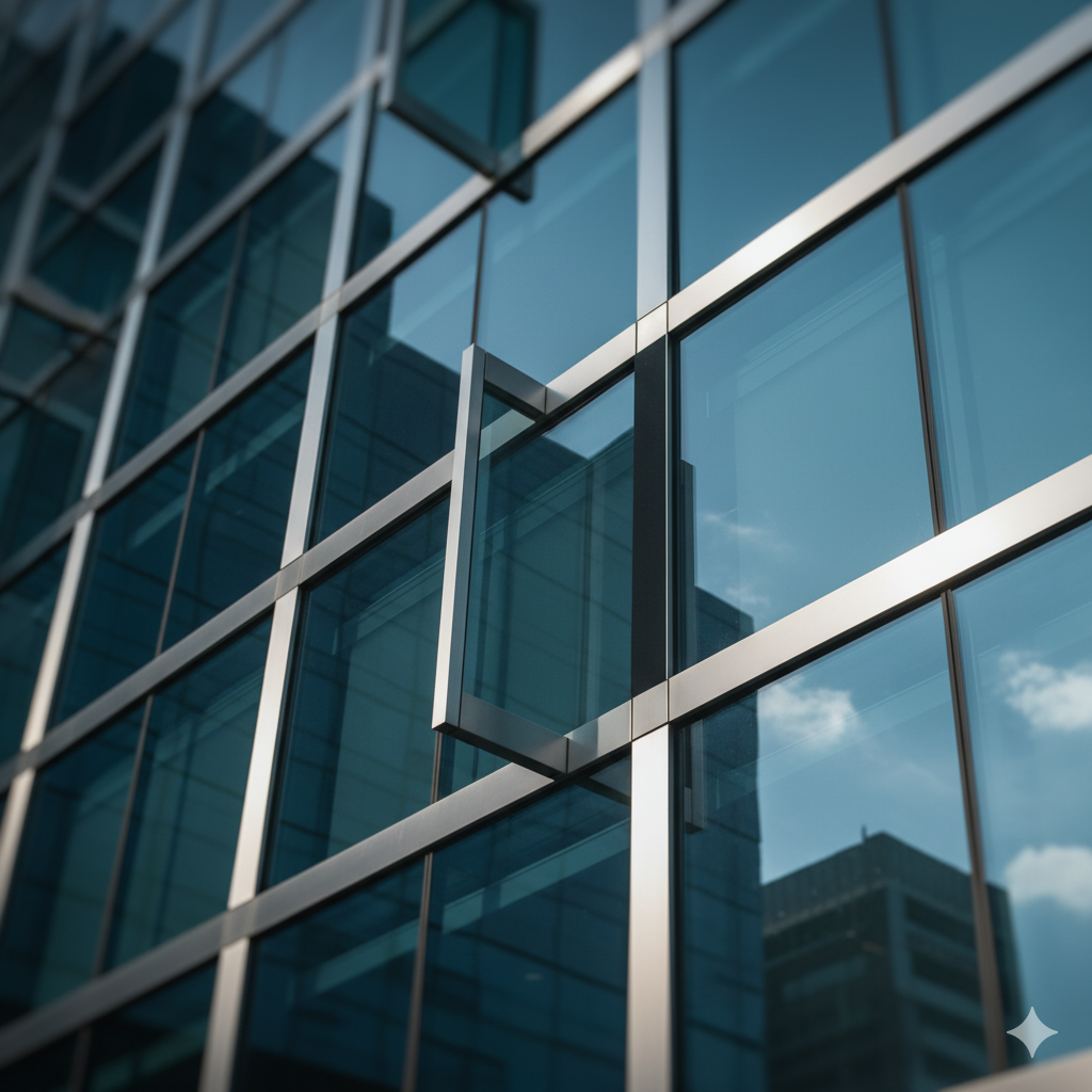 Modern Aluminum and Glass Fabrication